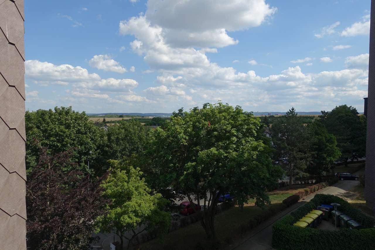 Ausblick vom Balkon