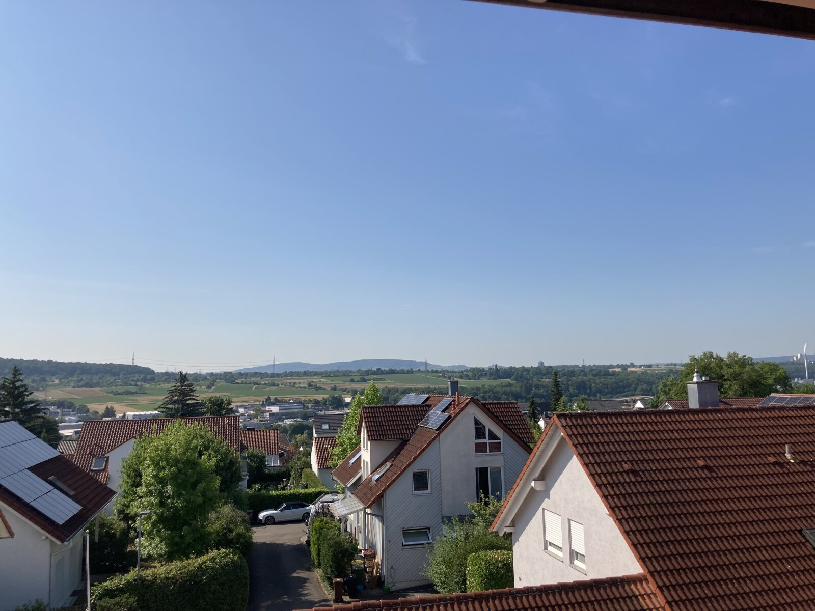 mit toller Aussicht